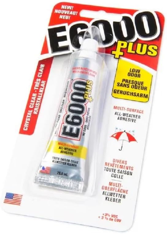 E6000 Eclectic 570110, Clear 0.9 Fl Oz E6000+Plus Multipurpose Adhesive - Image 9